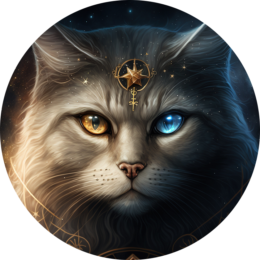 Virgo Icon for cats as zodiacs