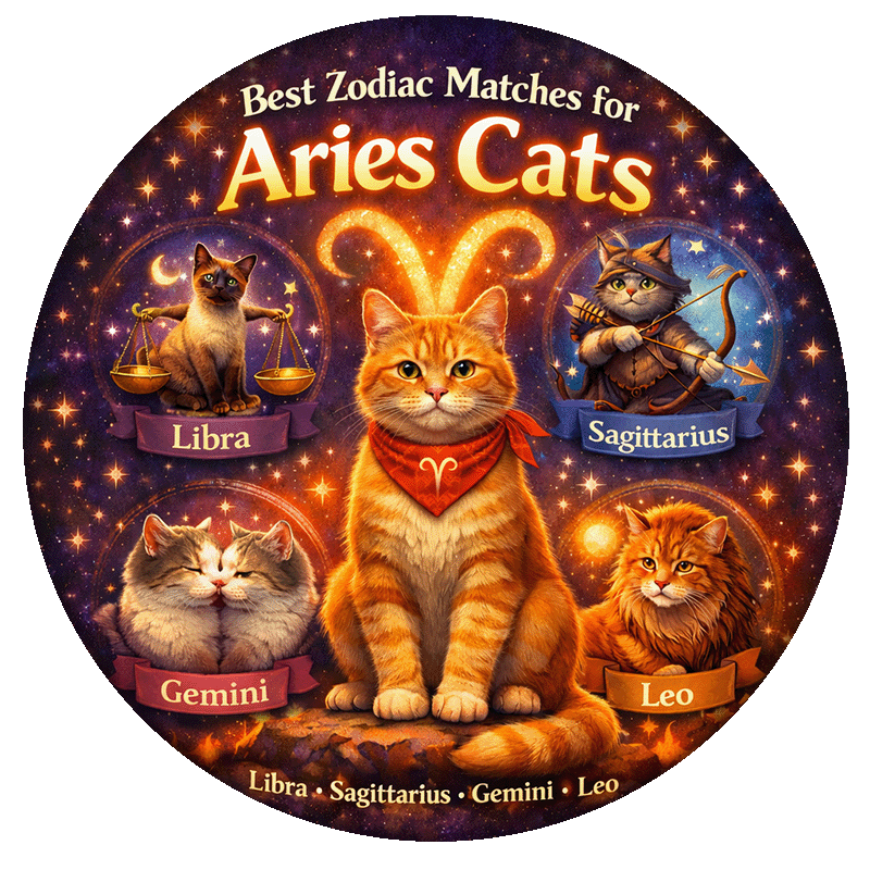 Aries Cats Zodiac Matches